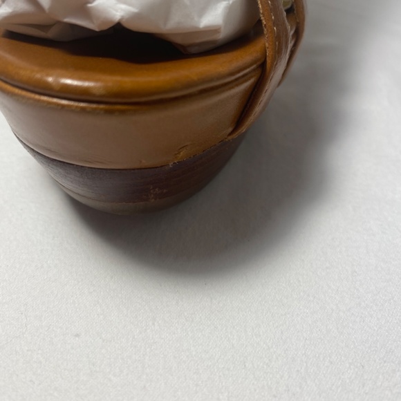 Michael by Michael Kors Sandals leather, sz 7.5, col Luggage, High heels - Picture 8 of 10